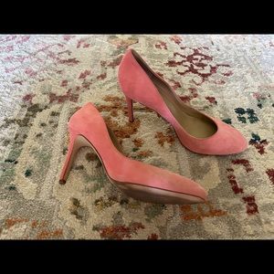 Pink high heels